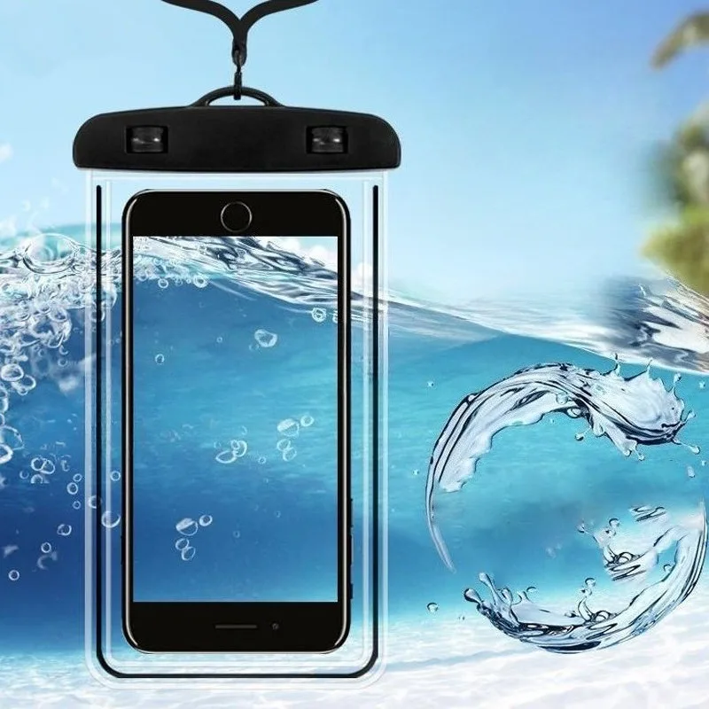 Pool Cover Waterproof - 1Pc 透明携帯電話防水ポーチ屋外ビーチプール水泳漂流ダイビング携帯電話カバーバッグオーガナイザー
