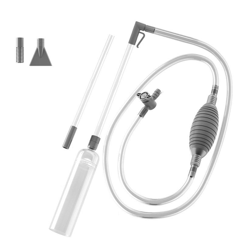 Pool Vacuum Manual - Y42A：バルブ付きのハンディ型プールクリーナー。2種類のノズルアダプターが付属し、泥、草、その他のゴミの除去に使用可能。