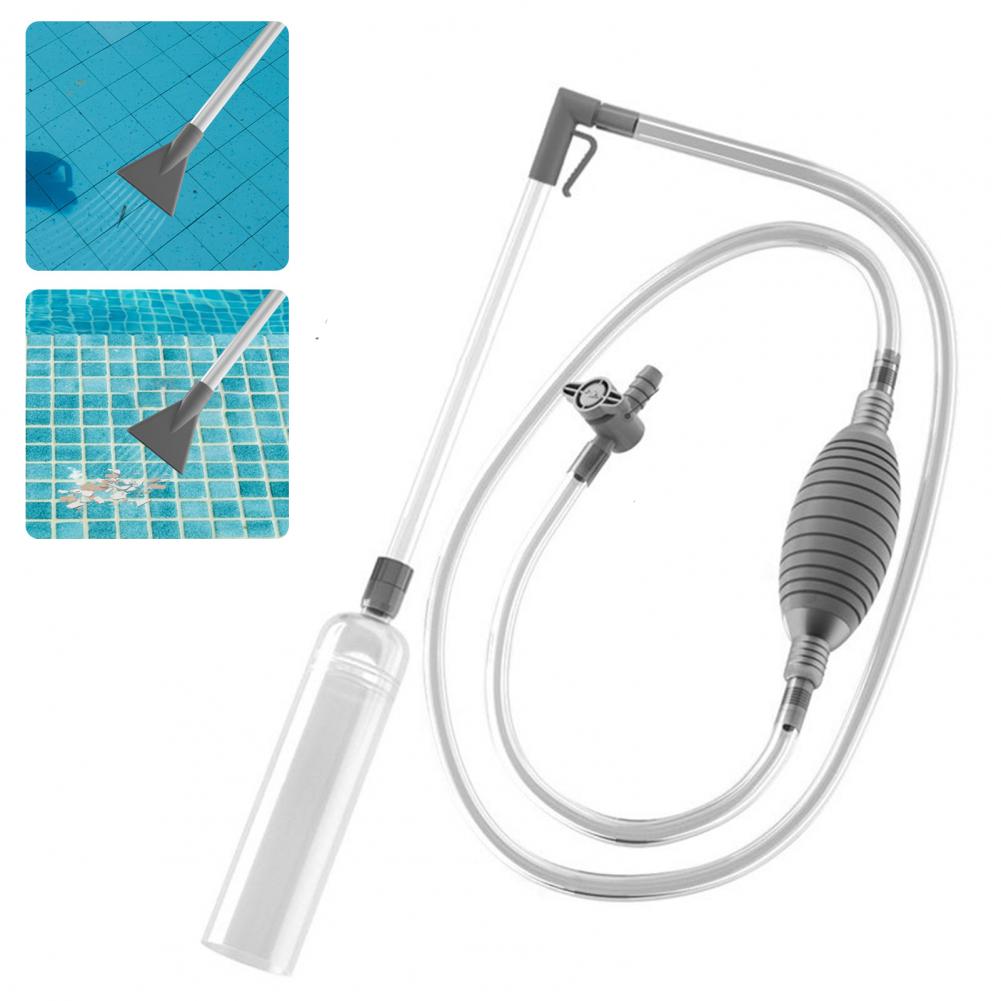 Pool Vacuum Manual - 取り外し可能なノズル付きのスイミングプール掃除機,魚の水の変更,スパ,ジャグジー,コードレスの掃除機
