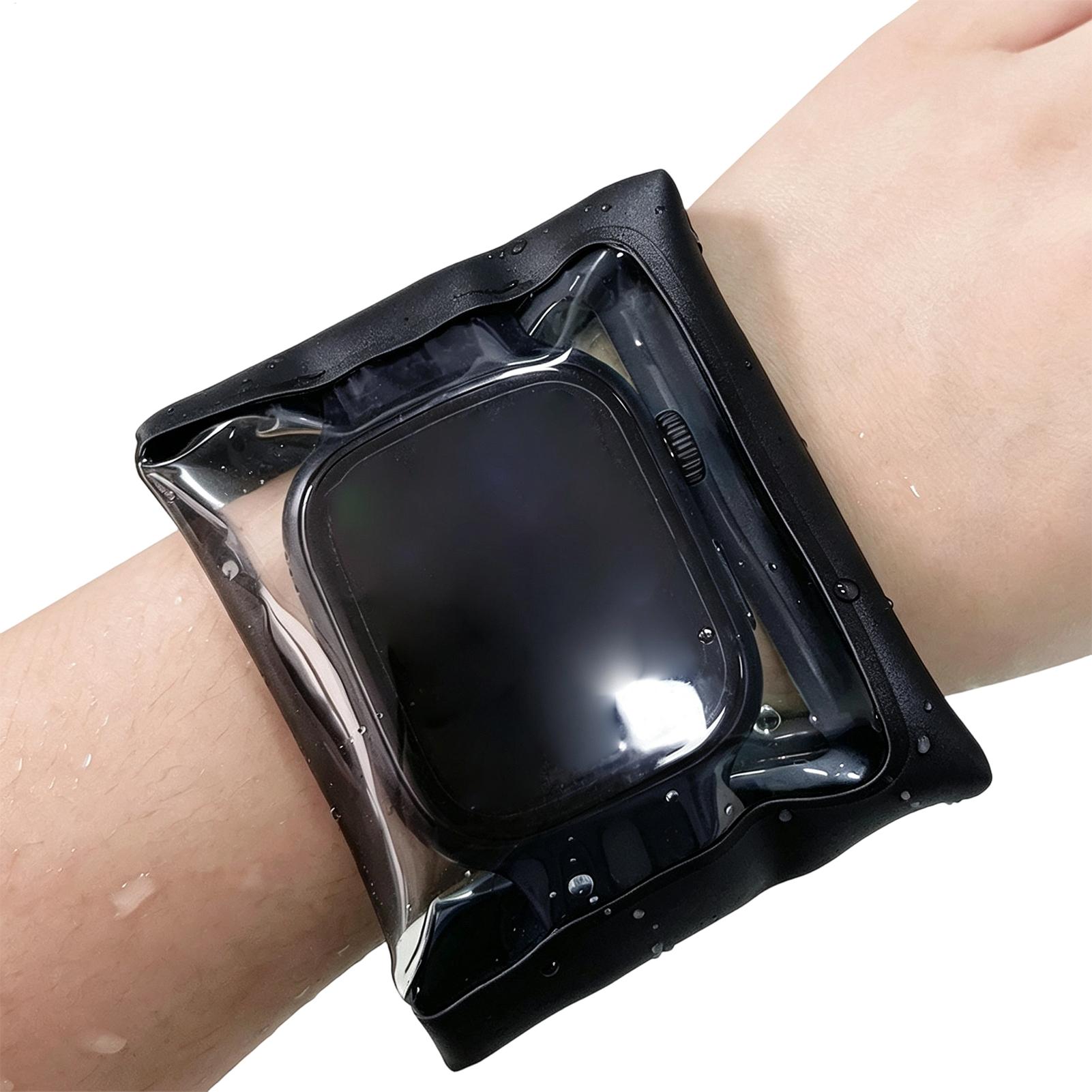 Pool Cover Waterproof - 時計画面密封ポーチスマートウォッチ防水ケース水泳ダイビング保護カバー屋外屋内プールビーチ用