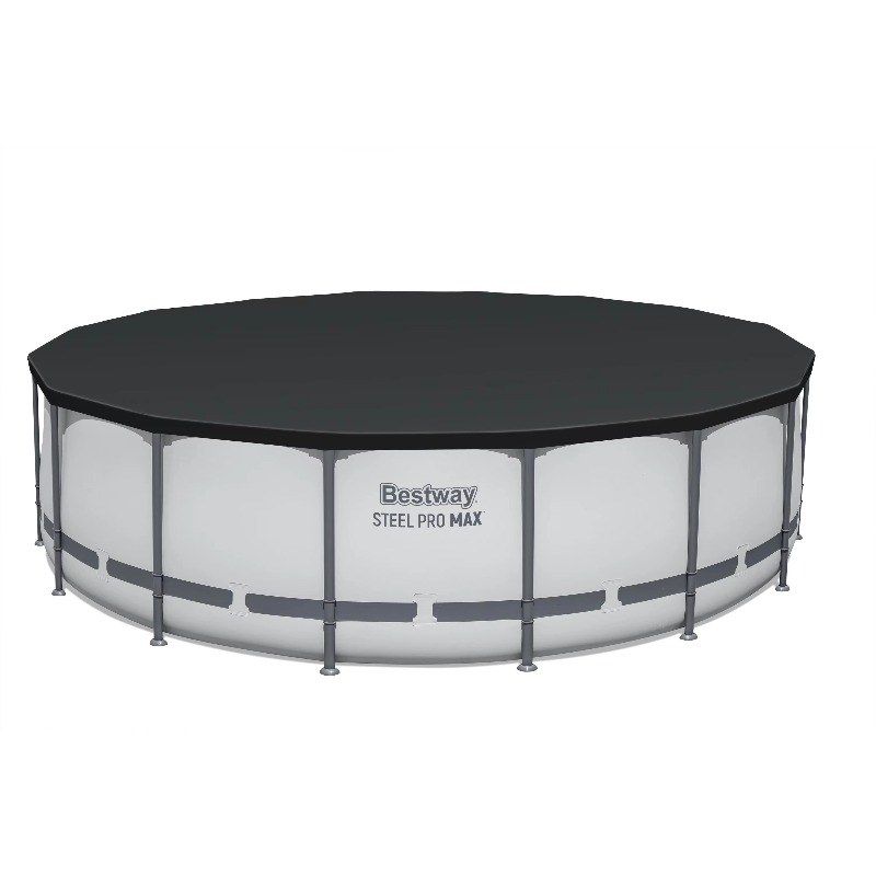 スチールプロMAX地上プール、丸型メタルフレーム屋外スイミン - Pool Ladder Above Ground のレビューと価格