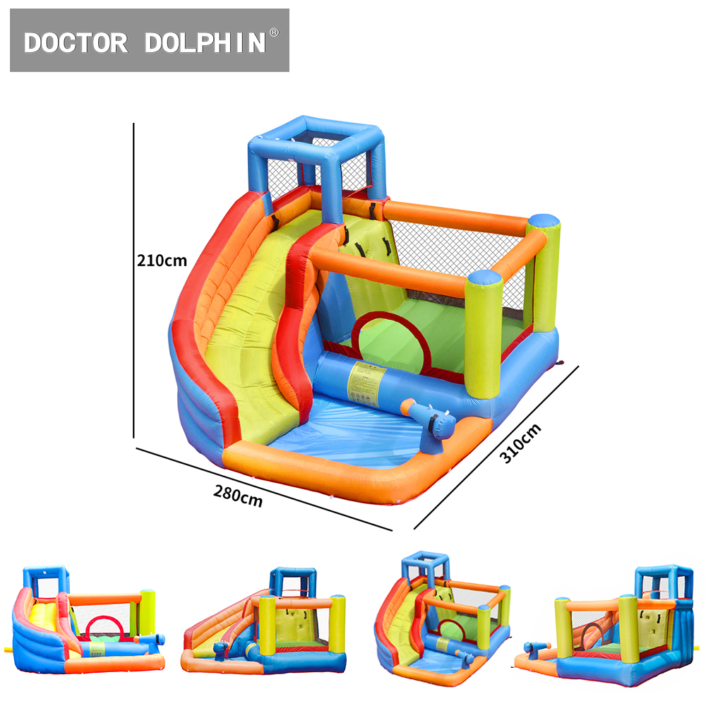 工場直販特価 家庭用 ウォータースライダー付き エアー遊具  - Water Slide Inflatable のレビューと価格