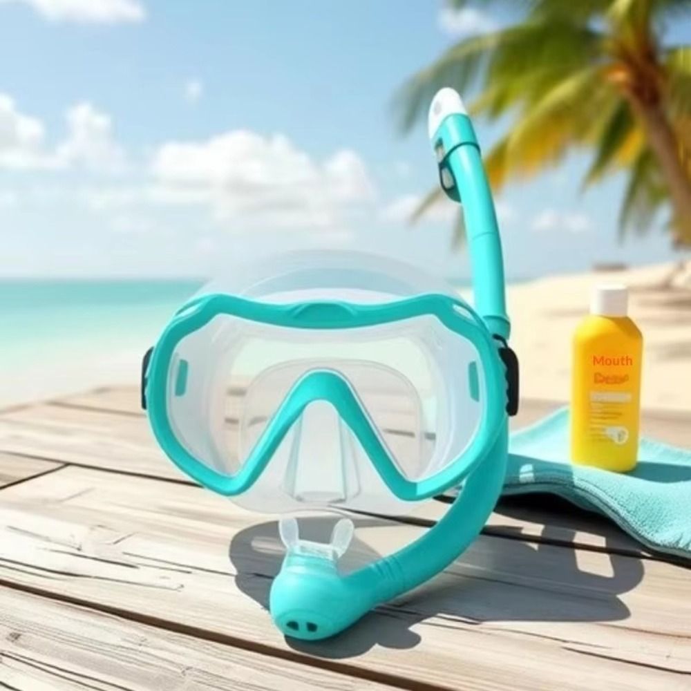 曇り止め加工のダイビングマスク、柔らかいシリコン素材、水漏れ - Snorkel Mask Full Face のレビューと価格