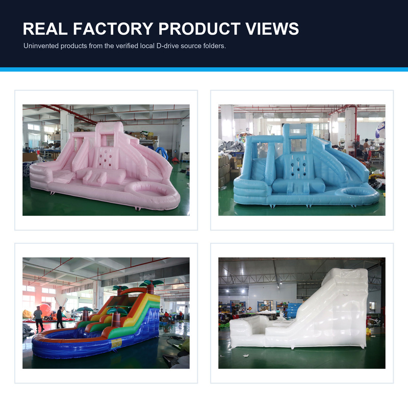 業務用インフレータブルプールスライド（送風機付き）ピンク・ブ - Water Slide Inflatable のレビューと価格