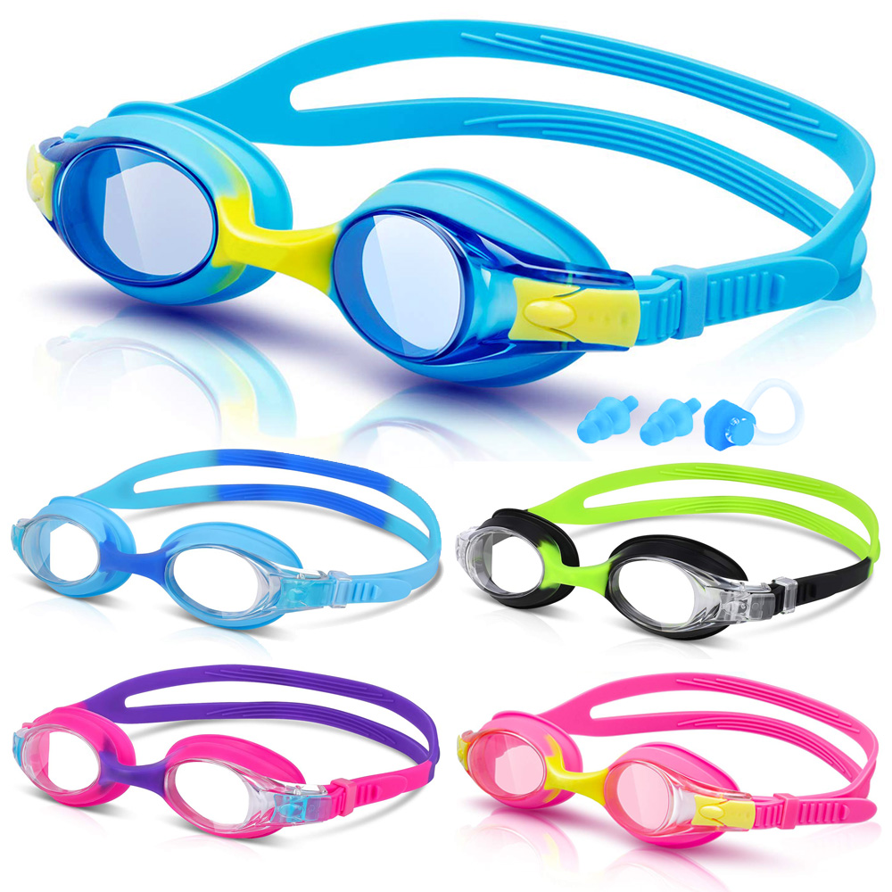 水泳ゴーグル 子供用 若者向け 年齢 3-14 歳 曇り止め - Swim Goggles Anti Fog Uv のレビューと価格